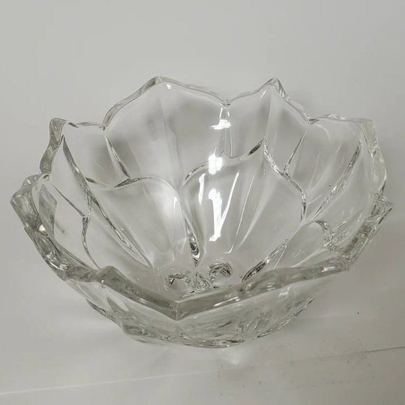 NIB Vintage Waterford Crystal Marquis Tulip Flower Candy/Trinket Dish Glass Bowl - Picture 2 of 9